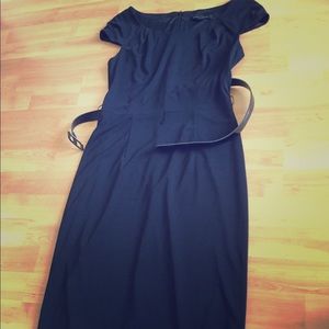 David Meister dress with belt